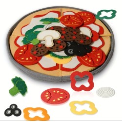 Pizza en feutrine