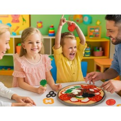 Pizza en feutrine