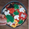 Pizza en feutrine